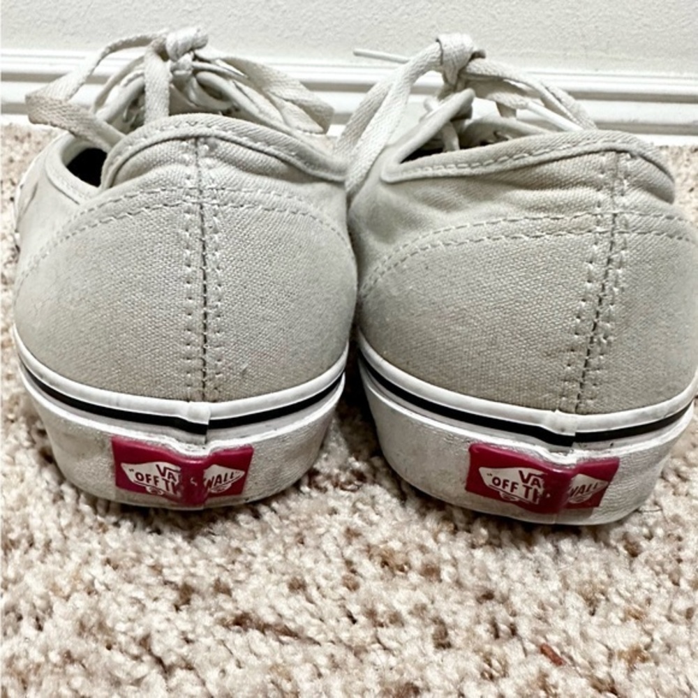 Men's Vans Off The Wall Canvas Skate Sneakers Shoes Size 9.5 - Picture 3 of 3